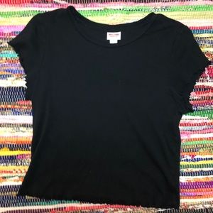 Black lettuce t-shirt